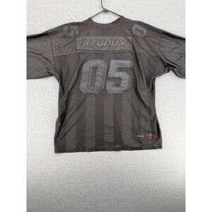 Vintage 90's FUBU 05 Collection Jersey Mens 3XL Black Sports Y2K READ